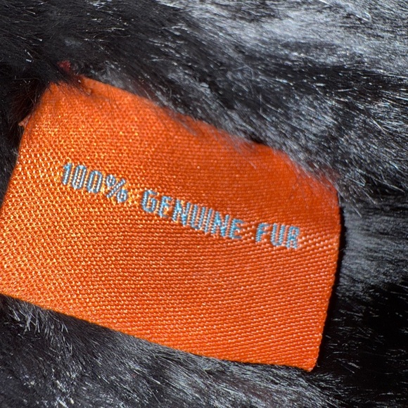 Patrizia Luca Real Fur Black Vest size S - Picture 10 of 10